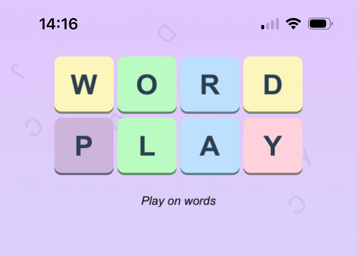 WordPlay now available on google play store!